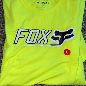 Fox bright Yellow Short Sleeve Tee